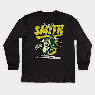 Bobby Smith Minnesota Comet Kids Long Sleeve T-Shirt